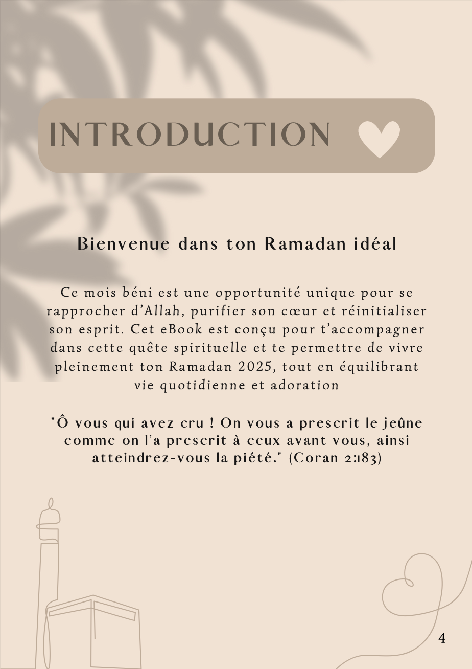 MON MEILLEUR RAMADAN 2025 - E-BOOK