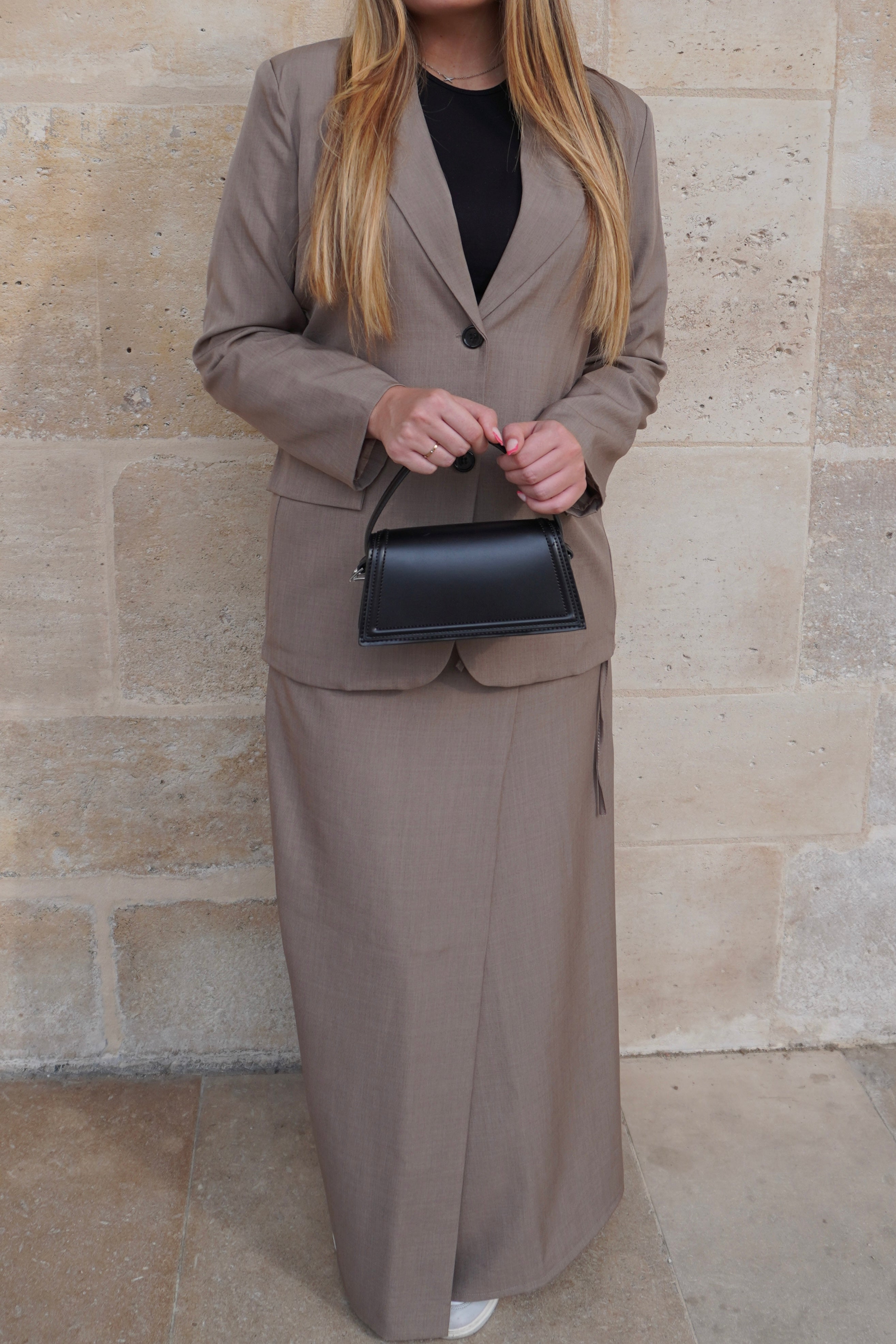 Ensemble de tailleur Taupe