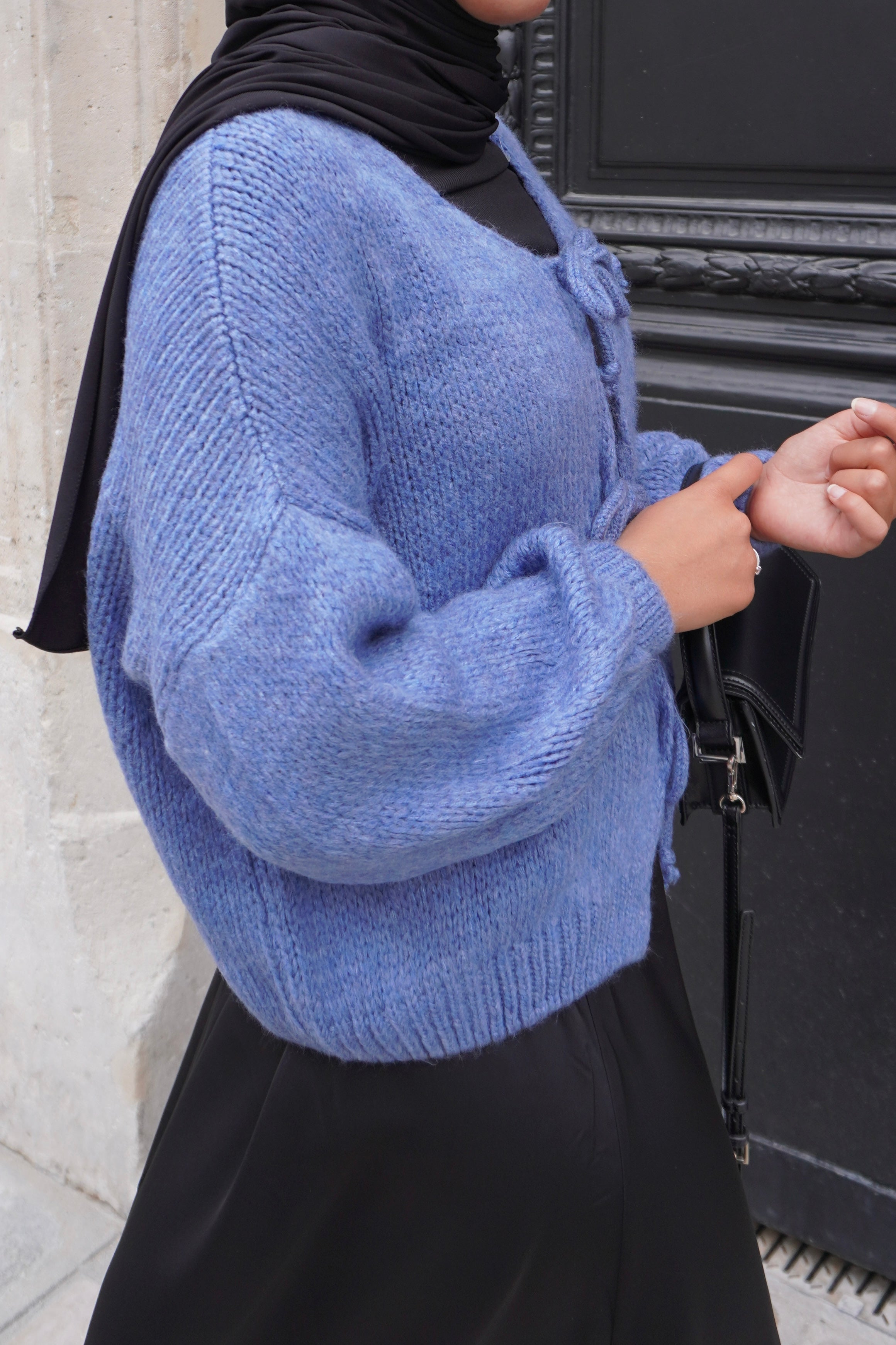 Cardigan Bleu