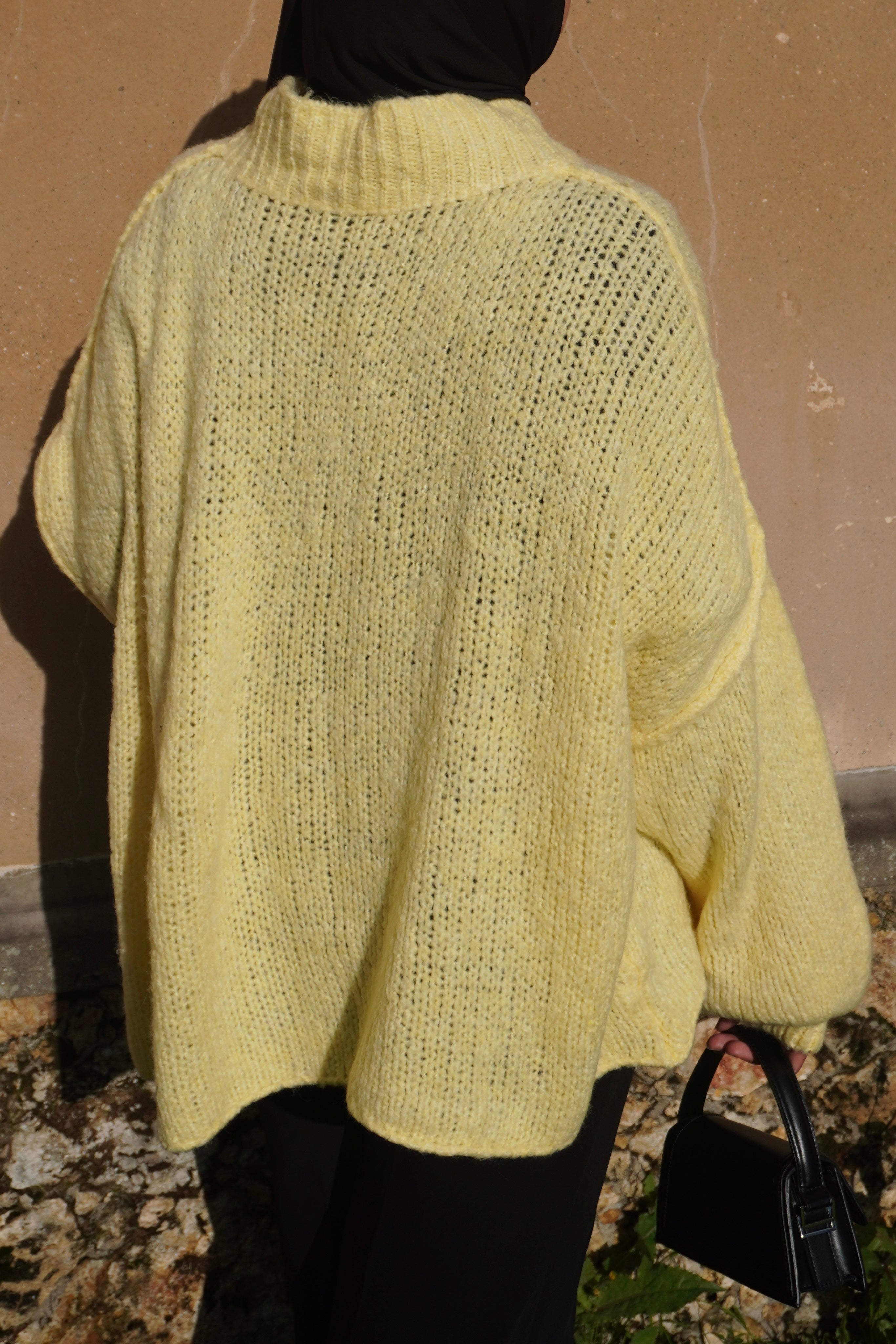 Gilet en Laine Jaune