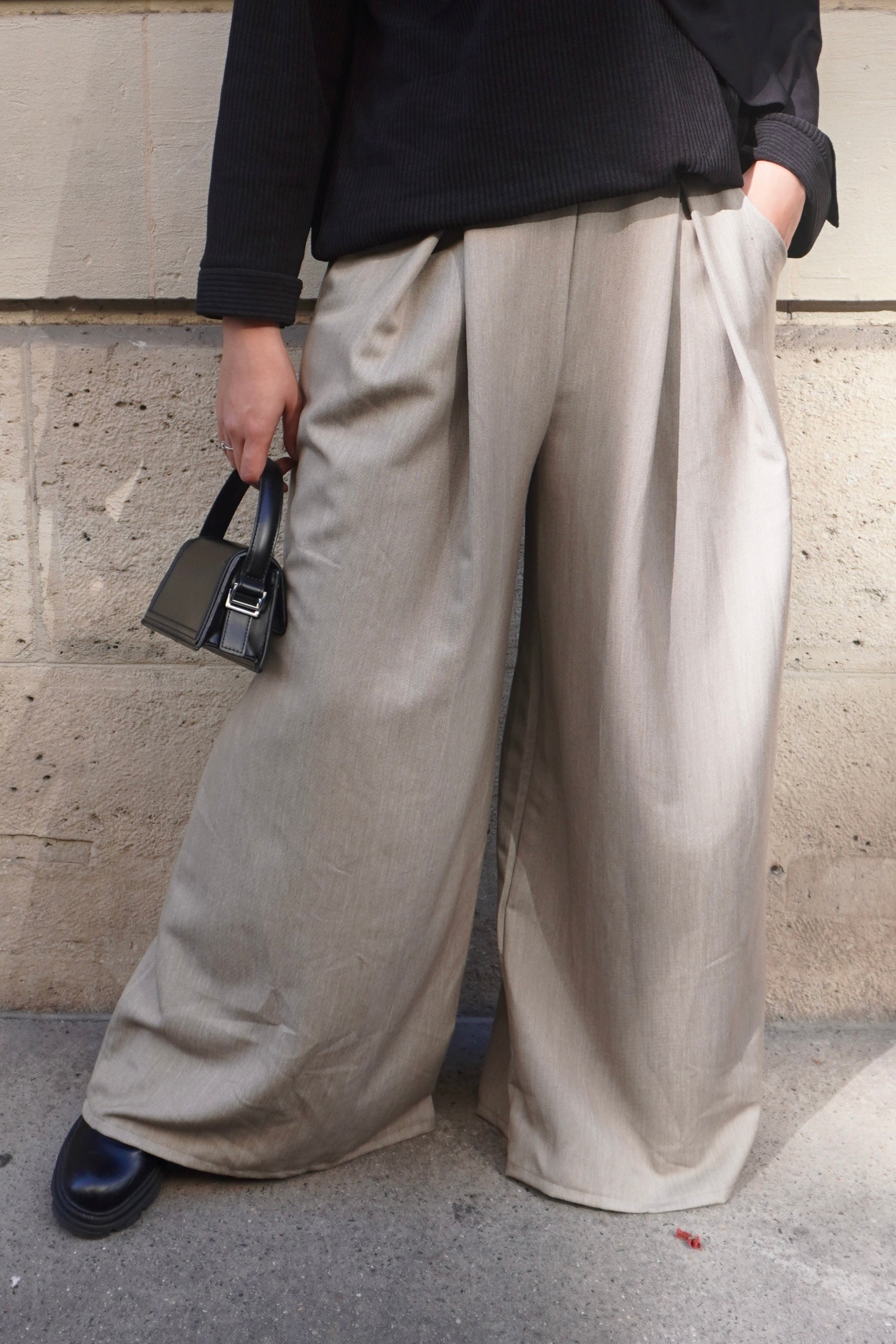 Pantalon Beige