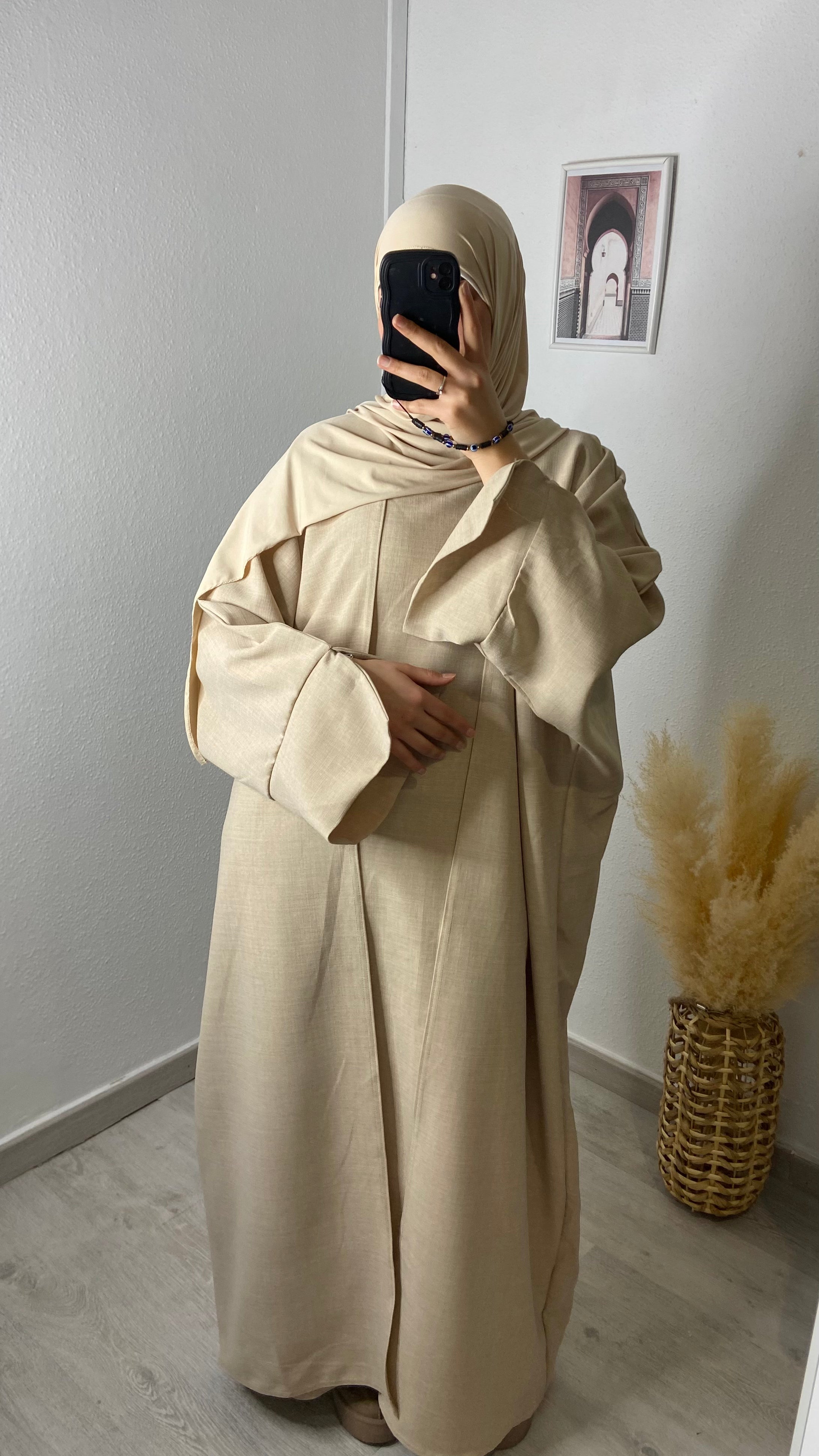 Abaya Kimono Beige