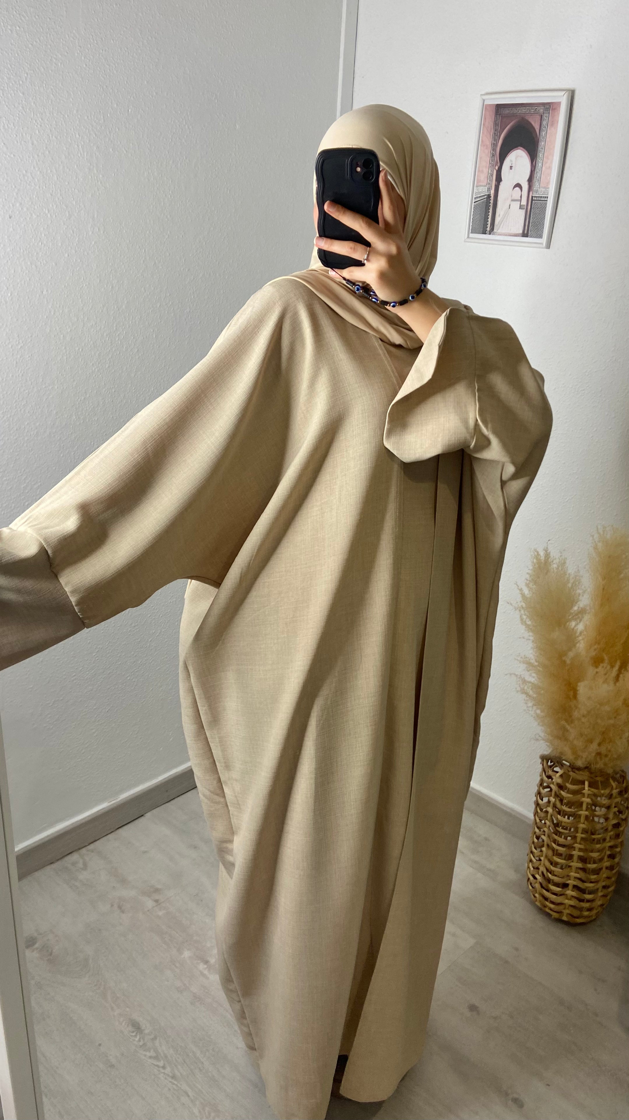 Abaya Kimono Beige