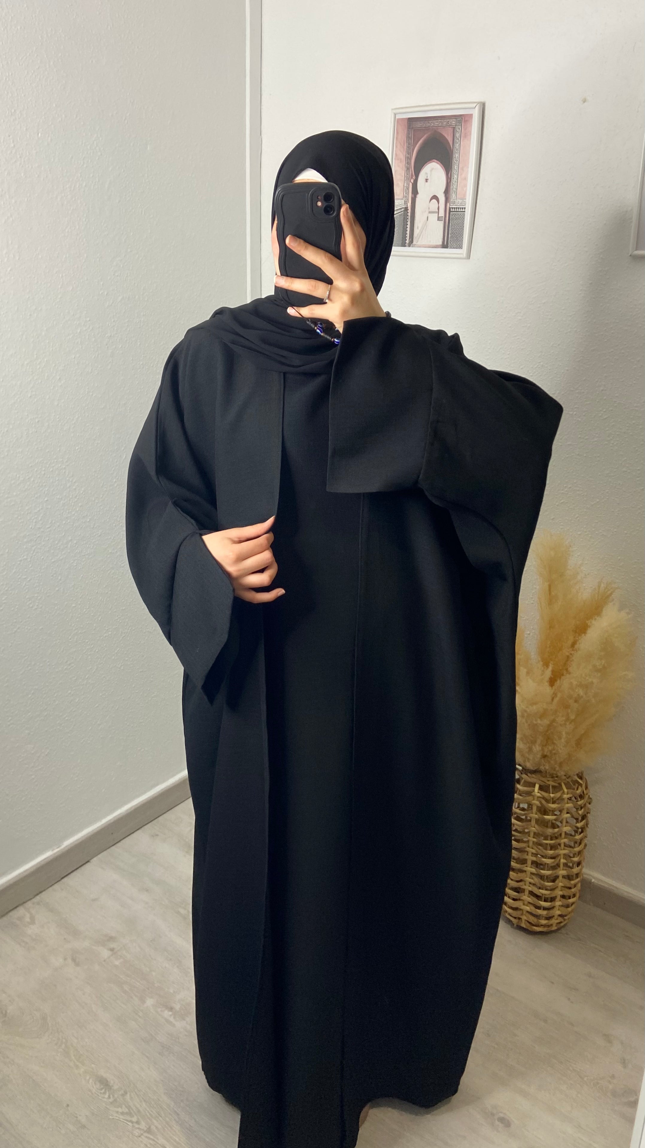 Abaya Kimono Noir