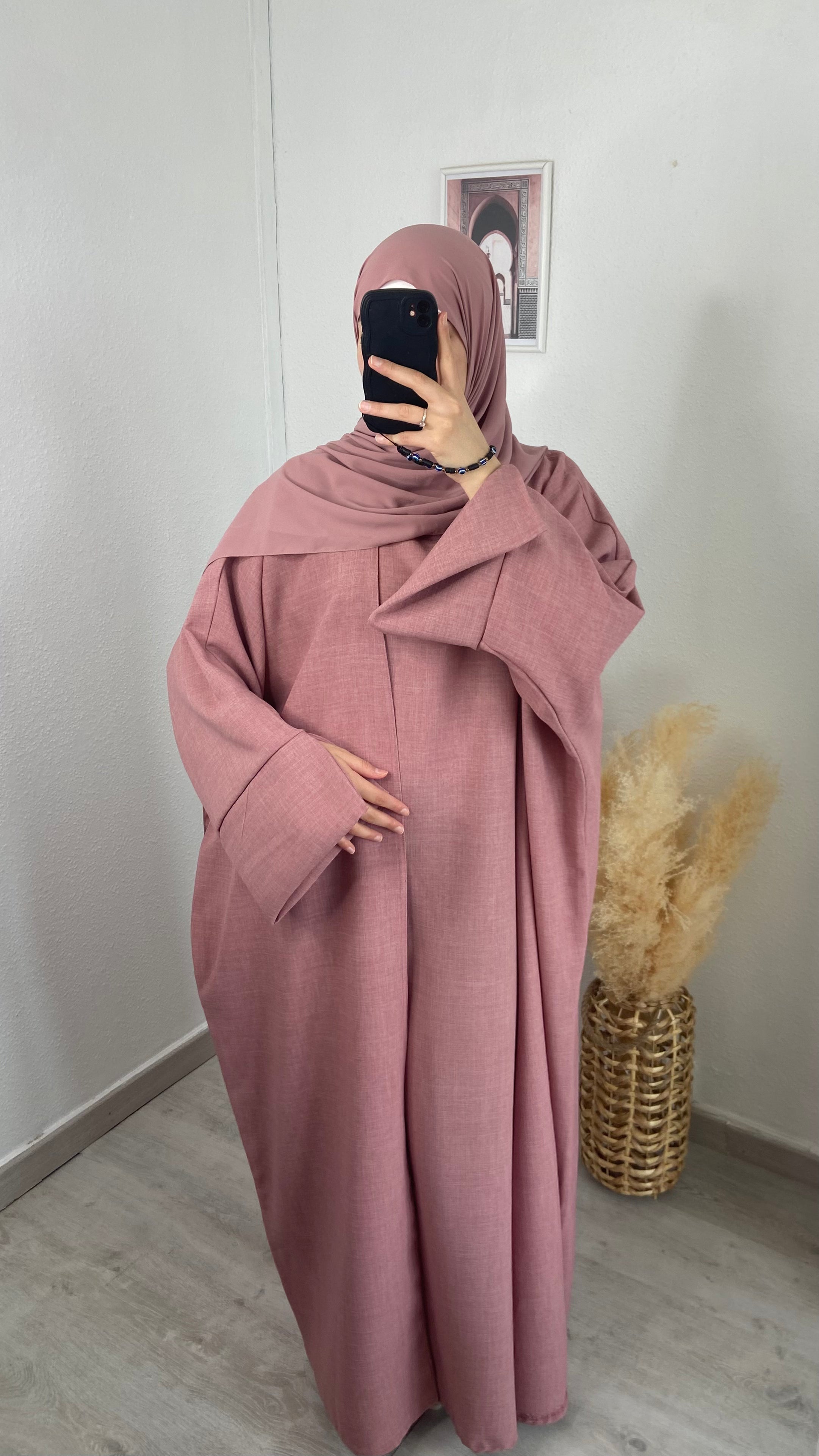 Abaya Kimono Rose