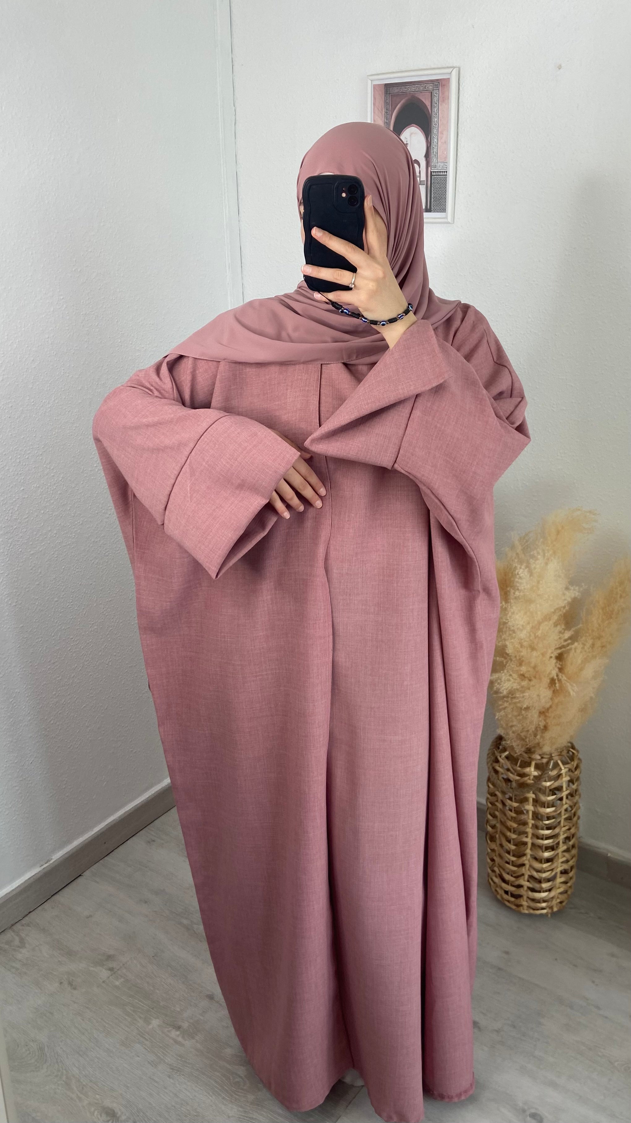 Abaya Kimono Rose